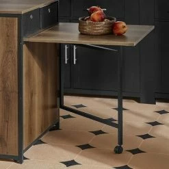 SoBuy Bar Table With Extendable Table Top Kitchen Breakfast Bar Table Dining Table Coffee Bar With Foldable Worktop,FWT96-PF 7 SoBuy Bar Table With Extendable Table Top Kitchen Breakfast Bar Table Dining Table Coffee Bar With Foldable Worktop,FWT96-PF -SOBUY Shop 67396887 3