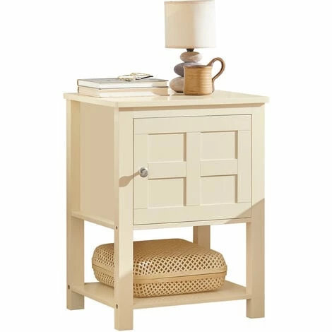 SoBuy Bedside Table Night Stand With 1 Door And 1 Shelf,FBT113-MI 1 SoBuy Bedside Table Night Stand With 1 Door And 1 Shelf,FBT113-MI