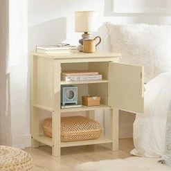 SoBuy Bedside Table Night Stand With 1 Door And 1 Shelf,FBT113-MI 7 SoBuy Bedside Table Night Stand With 1 Door And 1 Shelf,FBT113-MI -SOBUY Shop 68157123 3