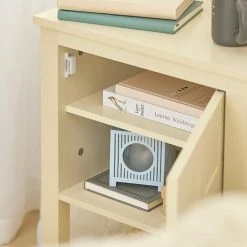 SoBuy Bedside Table Night Stand With 1 Door And 1 Shelf,FBT113-MI 8 SoBuy Bedside Table Night Stand With 1 Door And 1 Shelf,FBT113-MI -SOBUY Shop 68157123 4