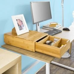 SoBuy Coffee Machine Stand & Pod Capsule Teabags Drawer Organiser Box,FRG83-N -SOBUY Shop 6968527 3