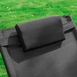 SoBuy 2 Sets Outdoor Patio Recliners Rocking Chair Black,OGS28-SCHx2 9 SoBuy 2 Sets Outdoor Patio Recliners Rocking Chair Black,OGS28-SCHx2 -SOBUY Shop 7564842 5