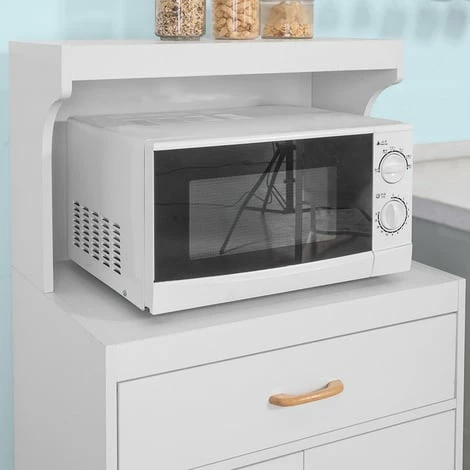 SoBuy Wheeled Kitchen Storage Cupboard Sideboard,FSB12-W 5 SoBuy Wheeled Kitchen Storage Cupboard Sideboard,FSB12-W - Image 5