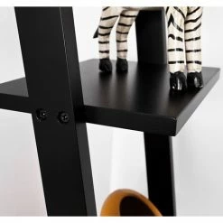 SoBuy 4 Tiers Storage Display Shelving Black, FRG15-SCH -SOBUY Shop 8348645 5